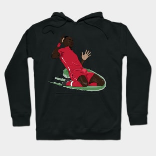 Sadio Mane Slide Goal Celebration Hoodie